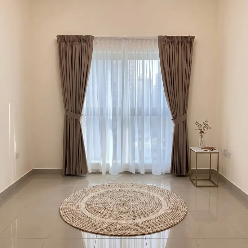 Bedroom Curtains in Jumeirah Golf Estates