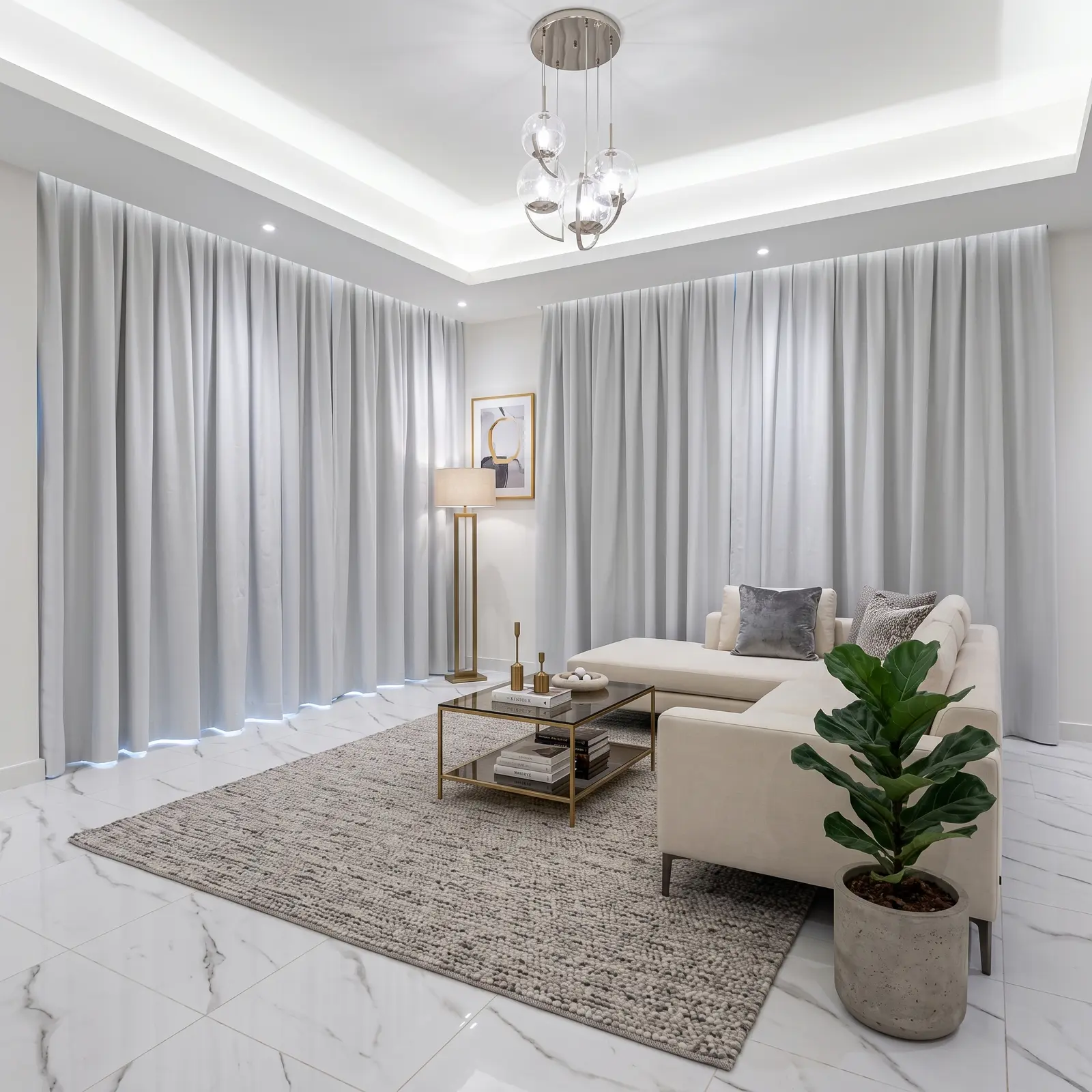 Blackout Curtains in Al Barari