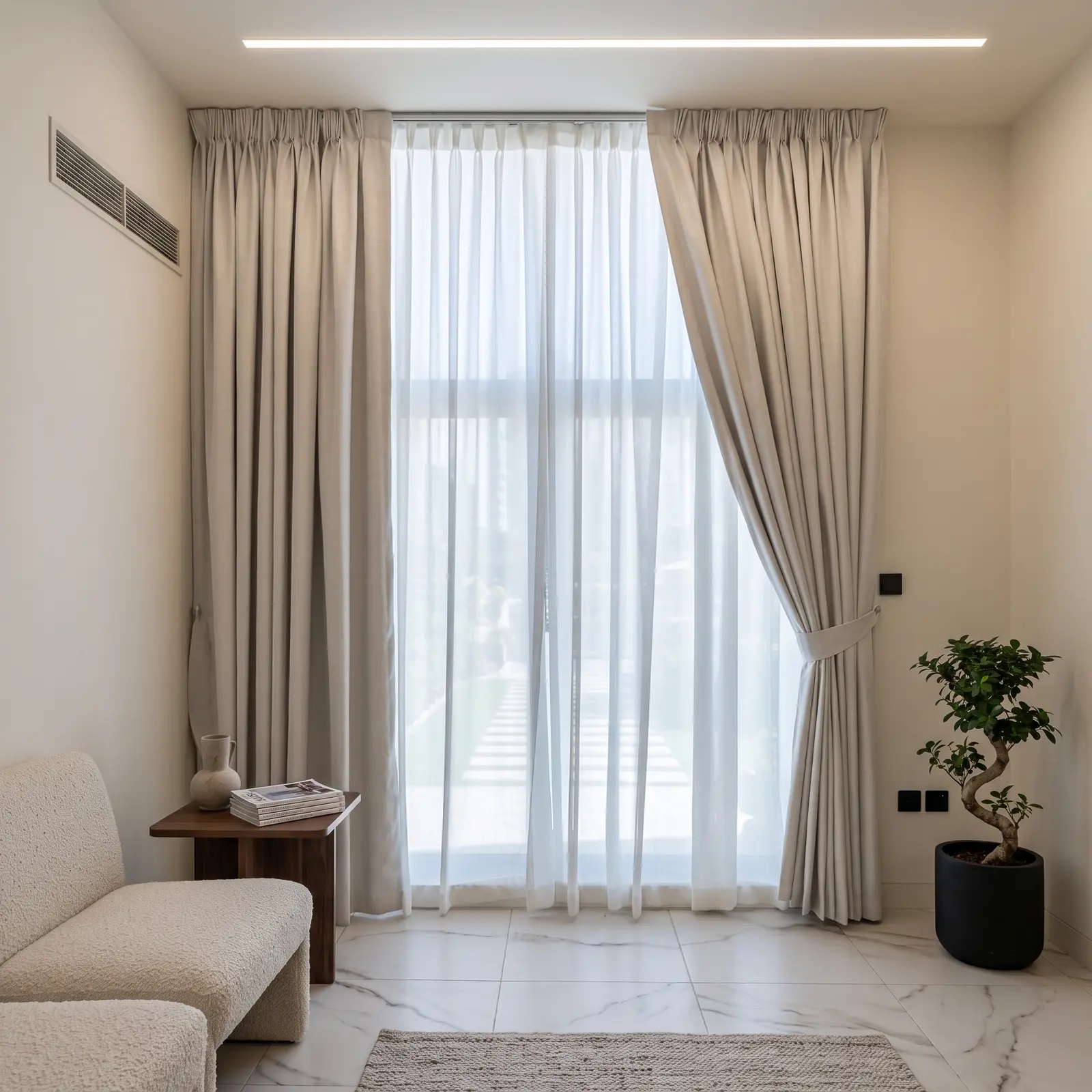 Dubai Marina Blackout Curtains
