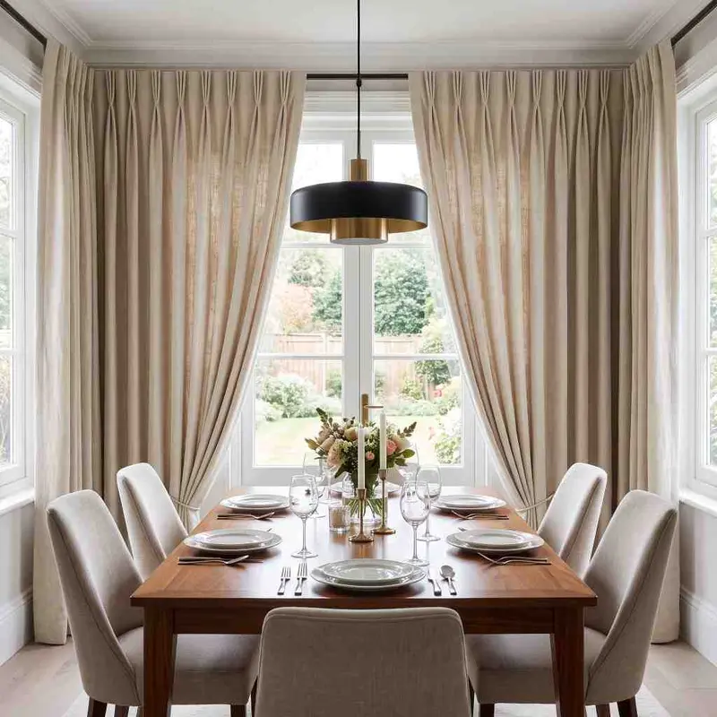 Dining Room Curtains in Al Reem Island