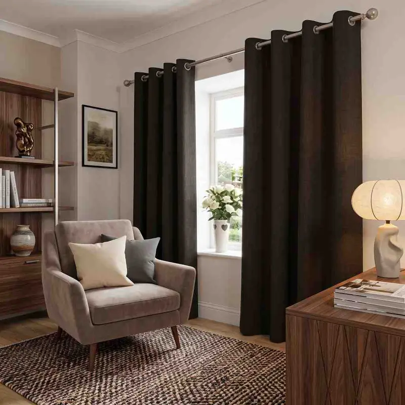 Eyelet Curtains in The Villa