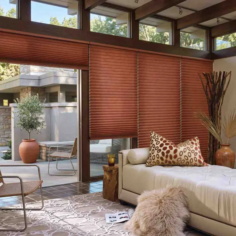 Honeycomb Blinds installation, image 2