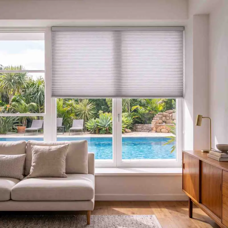 Honeycomb Blinds installation, image 6