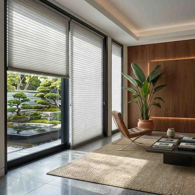 Honeycomb Blinds installation, image 7