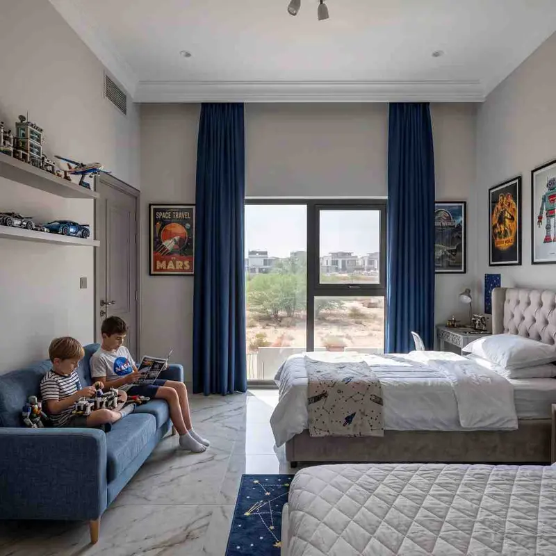 Kids Room Curtains in Dubai Silicon Oasis
