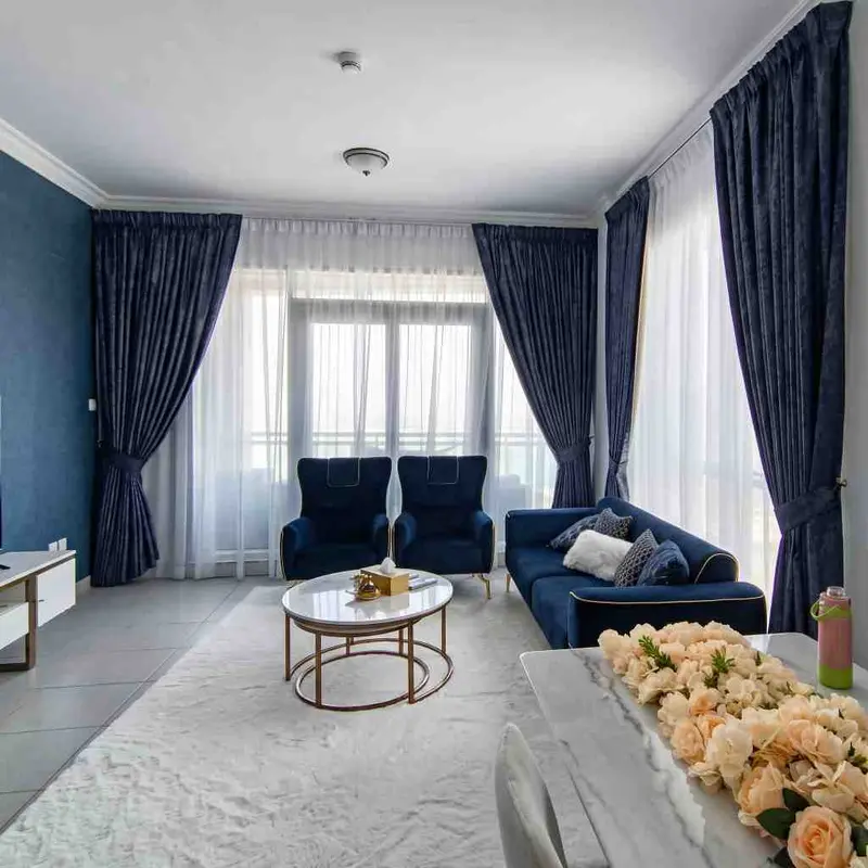 Living Room Curtains in Dubai