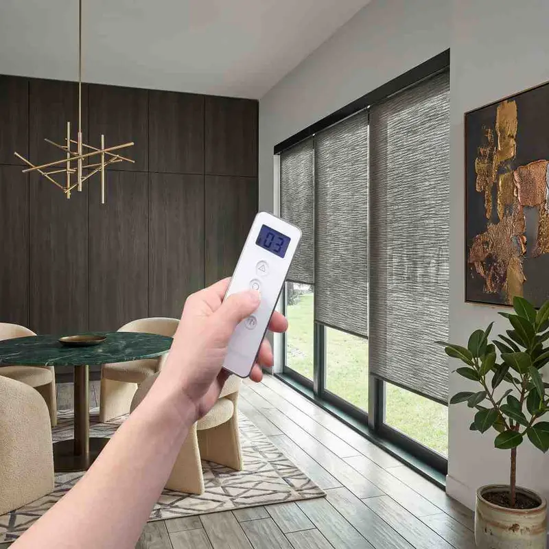 Motorized Blinds installation, image 2