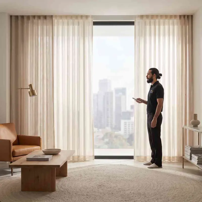 Motorized Curtains in Dubai Silicon Oasis