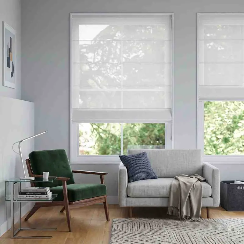 Roman Blinds installation, image 3