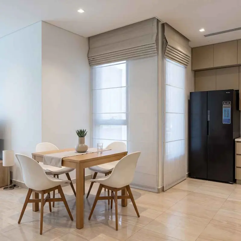 Roman Blinds installation, image 7