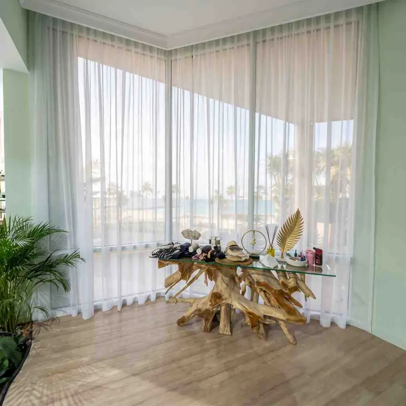Sheer Curtains in Marina Dubai
