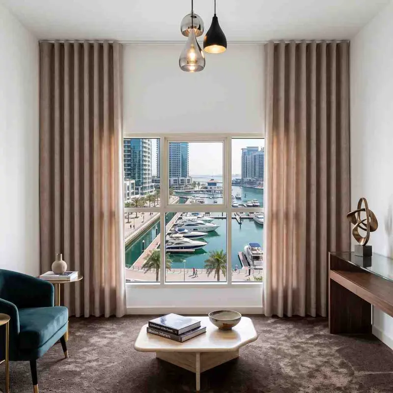 Wave Curtains in Dubai