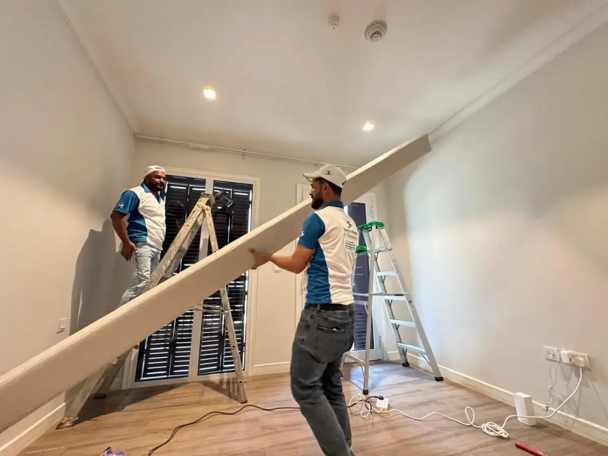 Curtains — Curtain installation 11