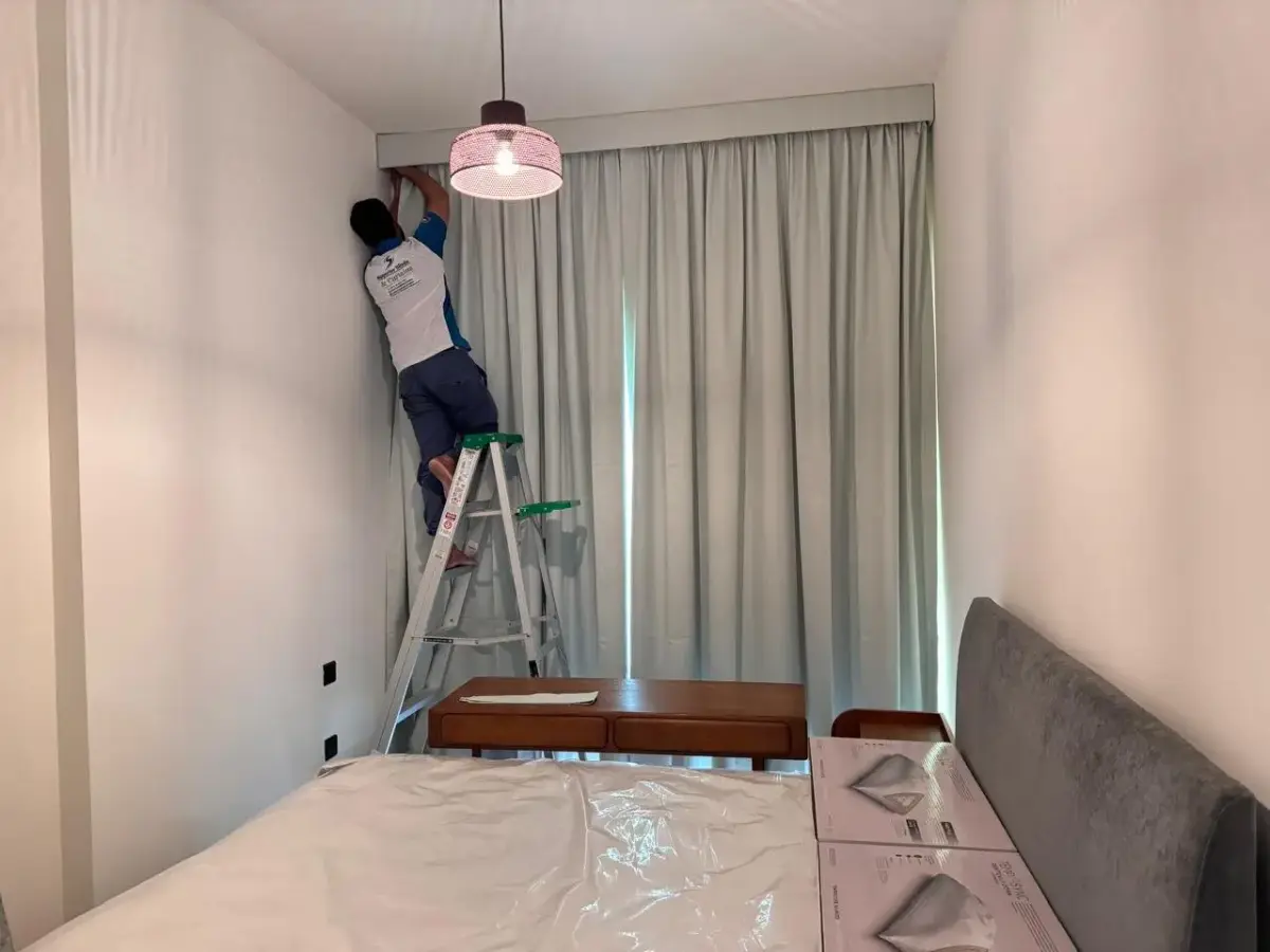 Curtains — Curtain installation 14