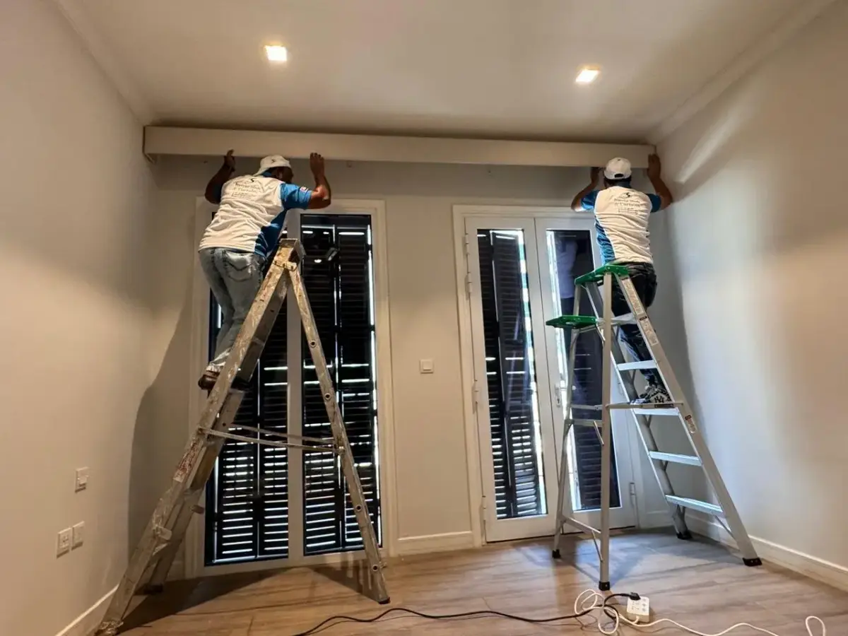 Curtains — Curtain installation 13